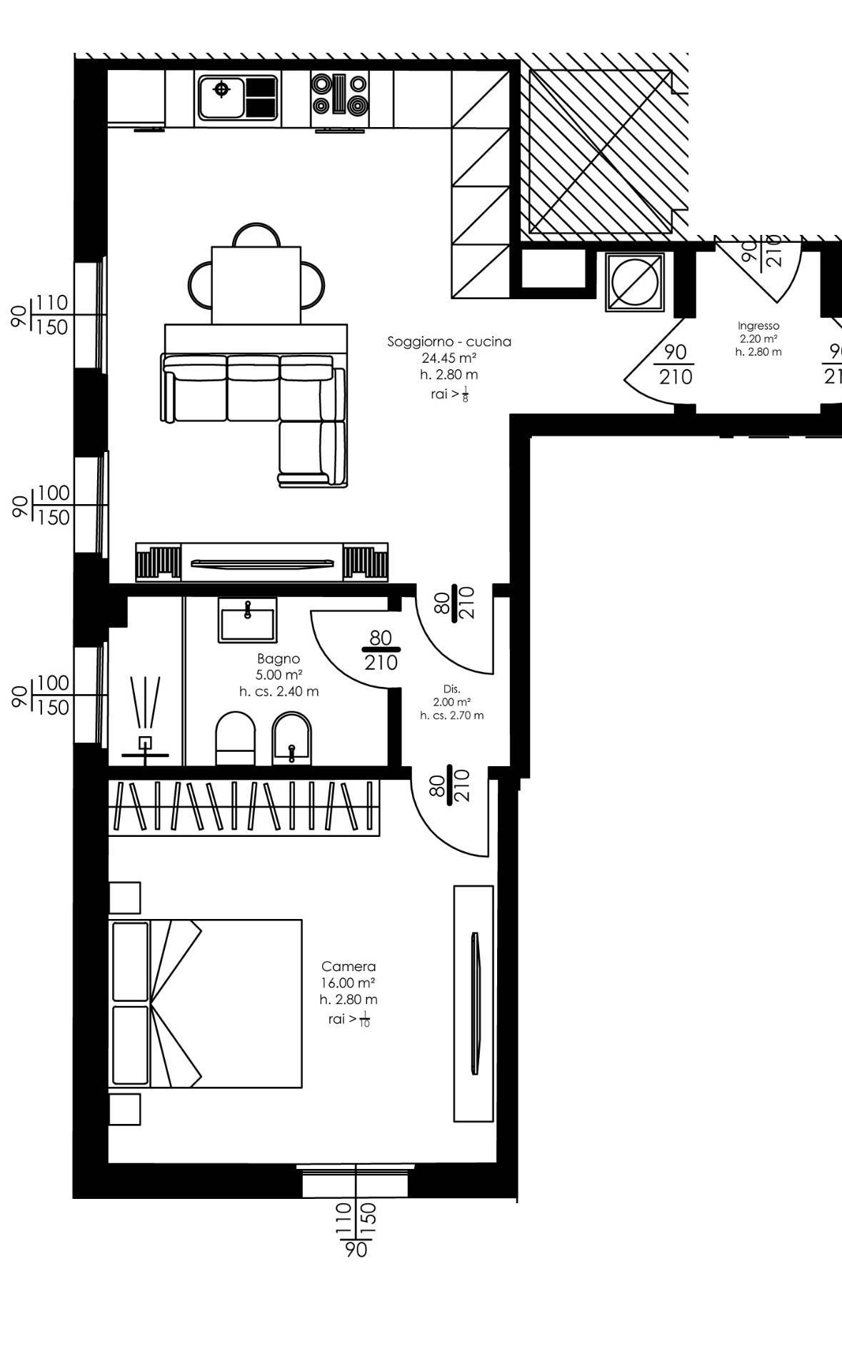 Appartamento in vendita a Verona, Ponte Crencano