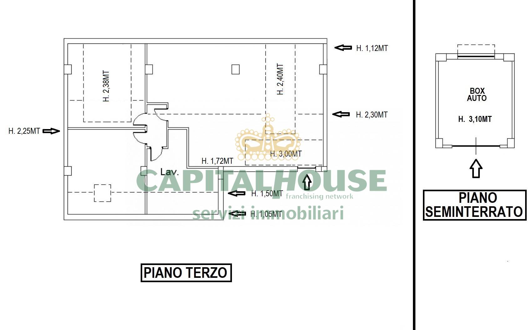 Sottotetto in vendita a Portico di Caserta