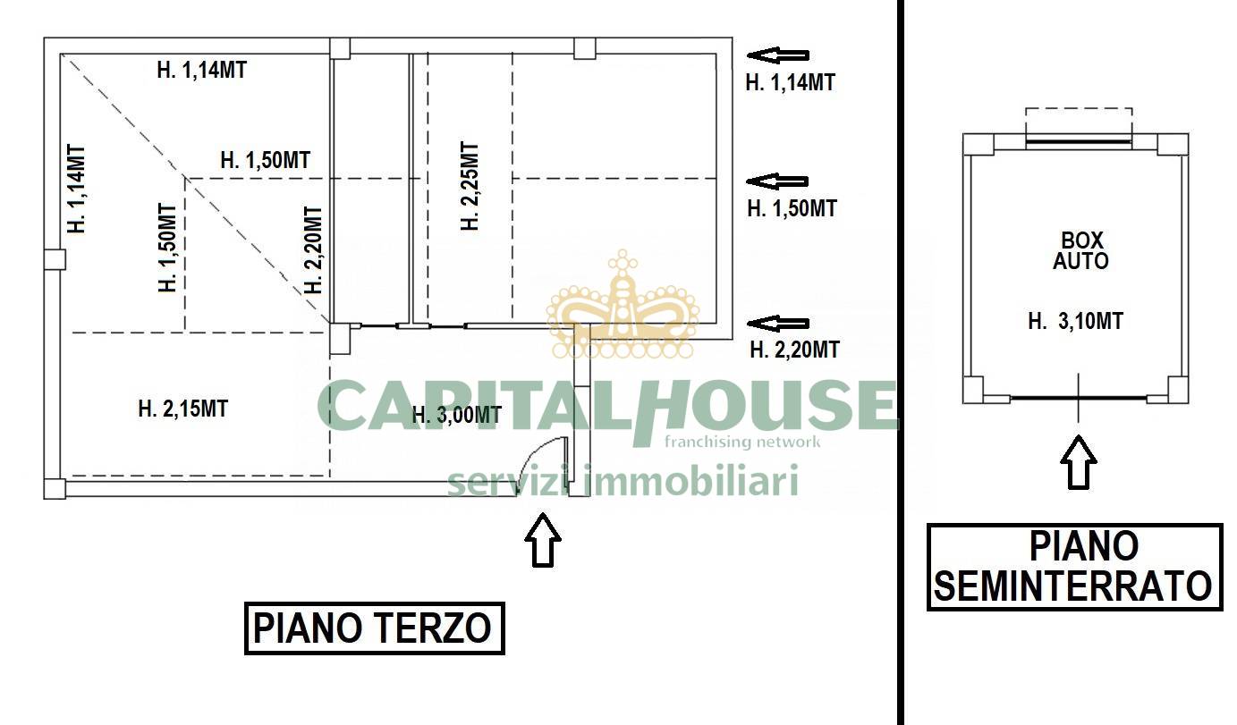 Sottotetto in vendita a Portico di Caserta