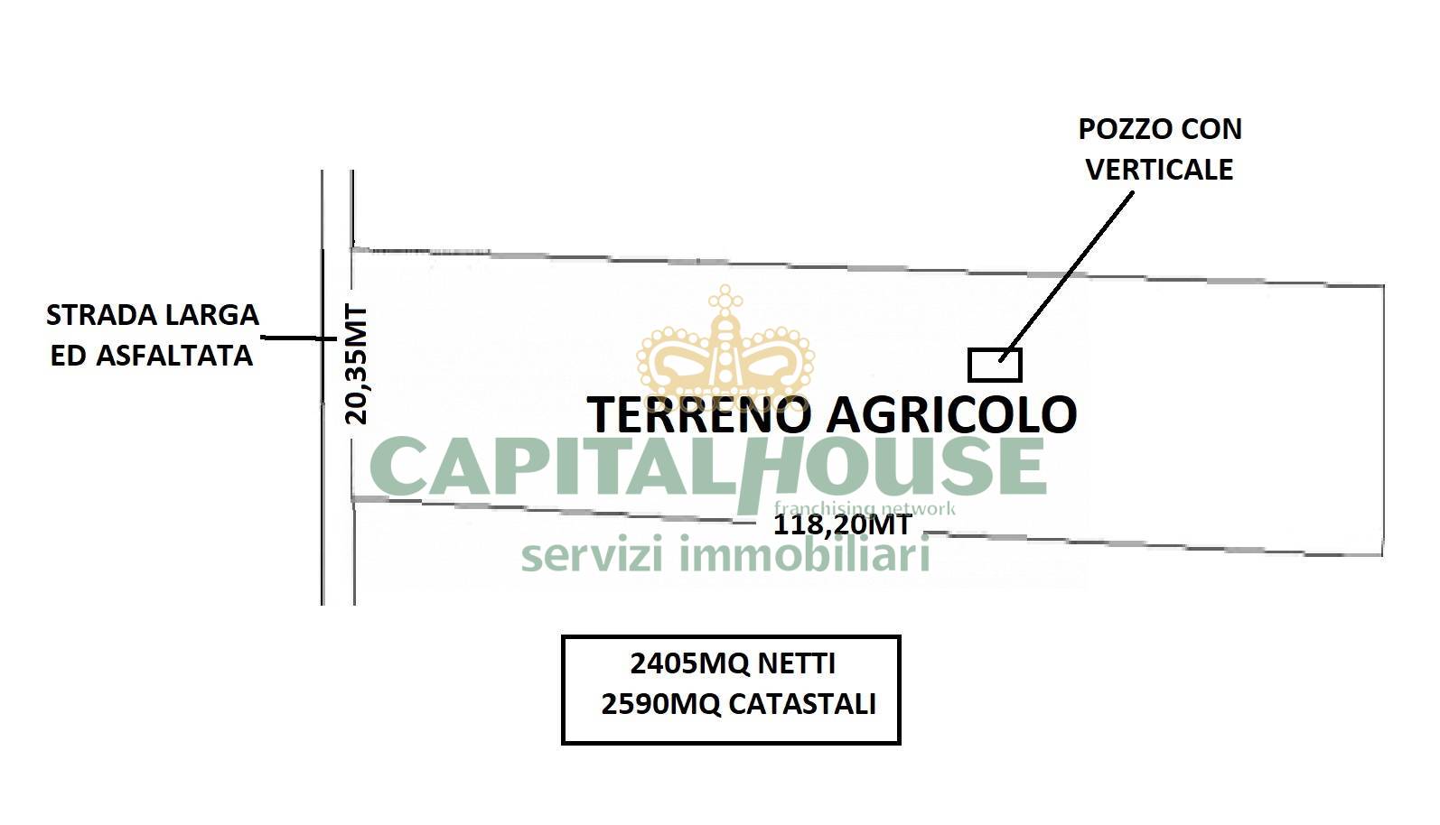 Terreno agricolo in vendita a Recale