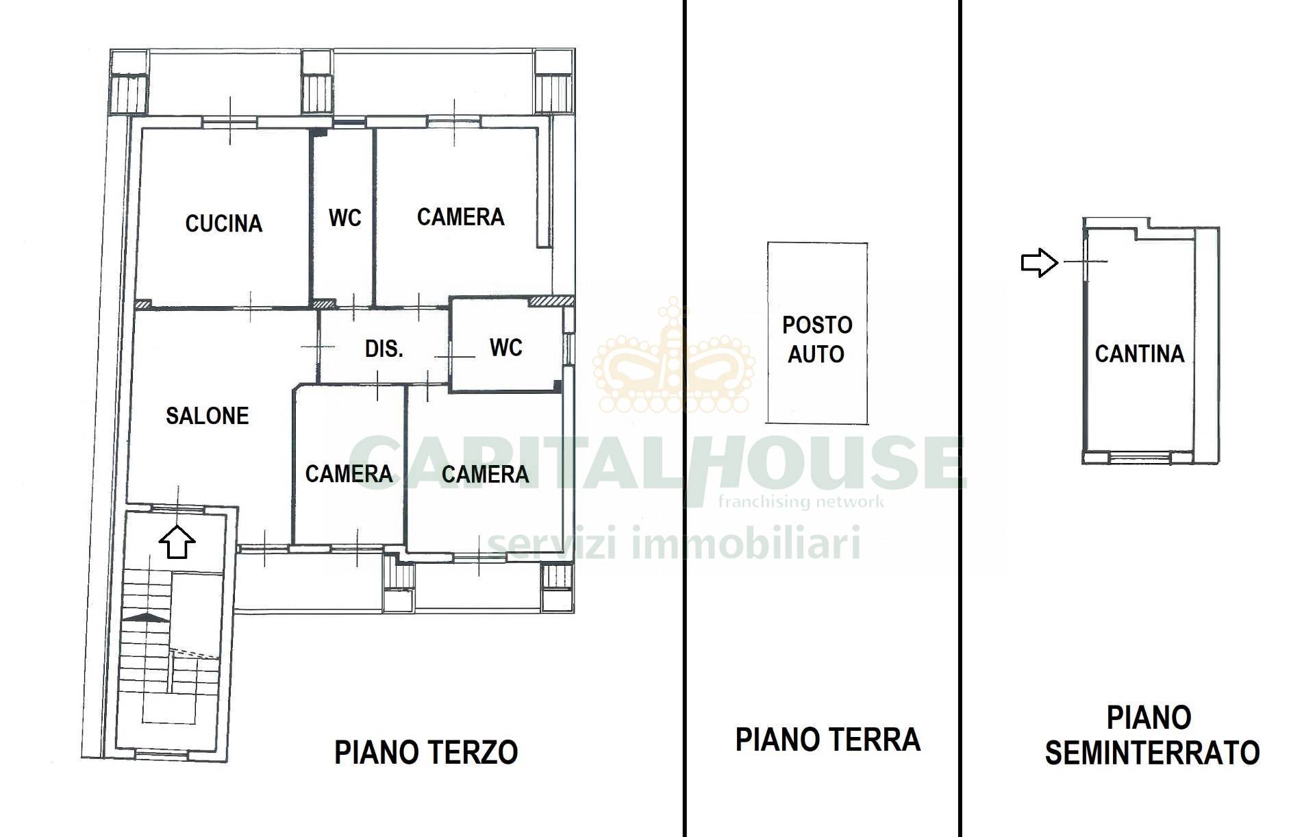 Mansarda in vendita a Macerata Campania