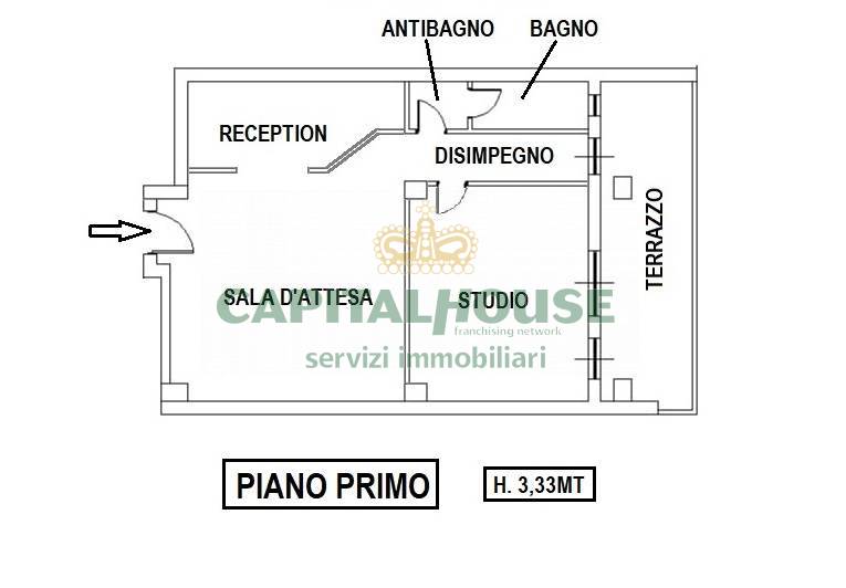 Ufficio in vendita a Portico di Caserta