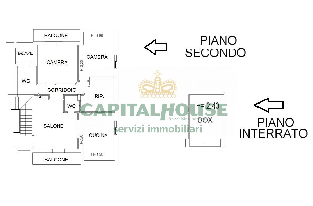 Mansarda in vendita a Macerata Campania