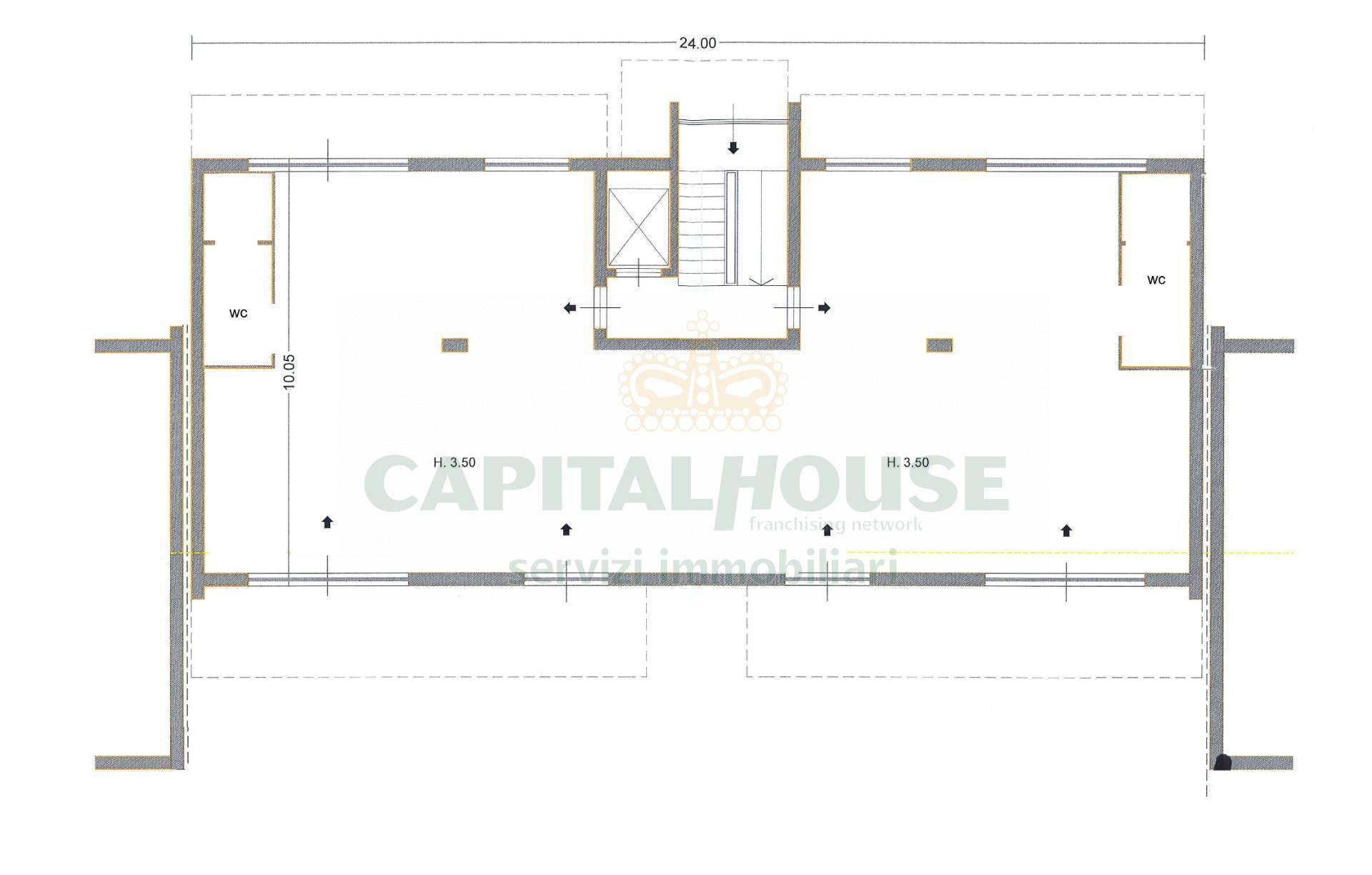 Commerciale in affitto a San Nicola la Strada, Ex S.Gobain