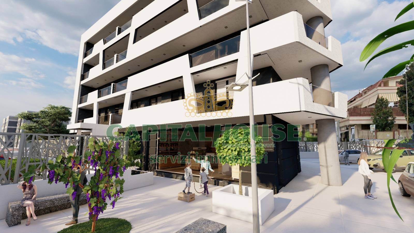 Commerciale in vendita a San Nicola la Strada, Ex S.Gobain