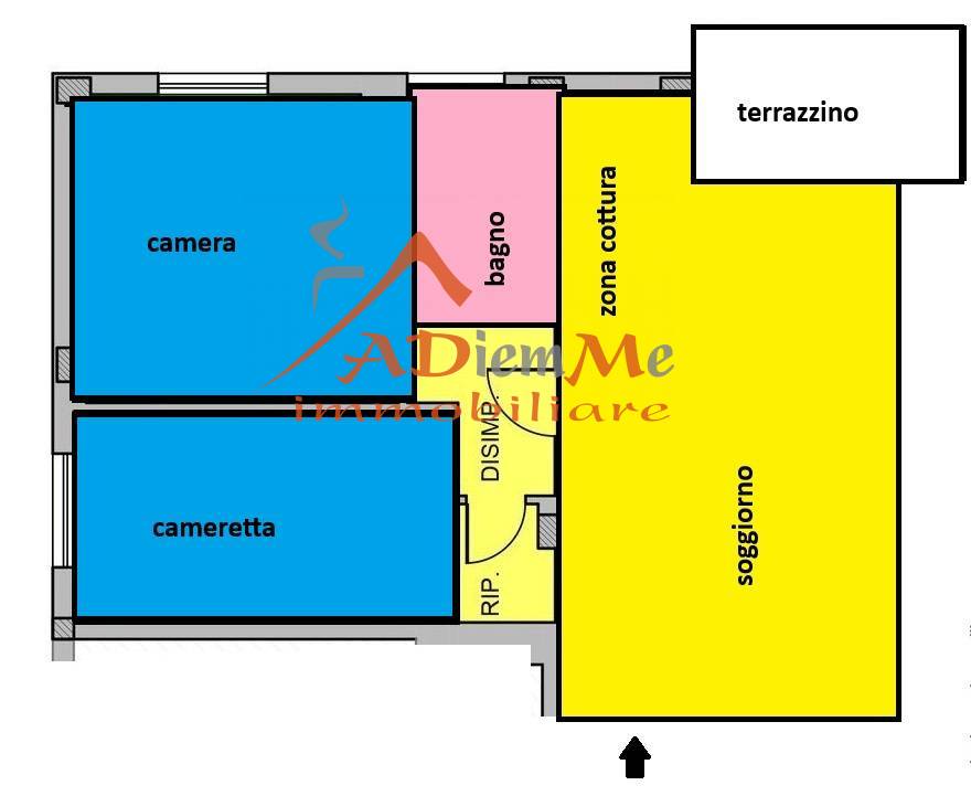 Trilocale arredato in affitto, Cascina san casciano