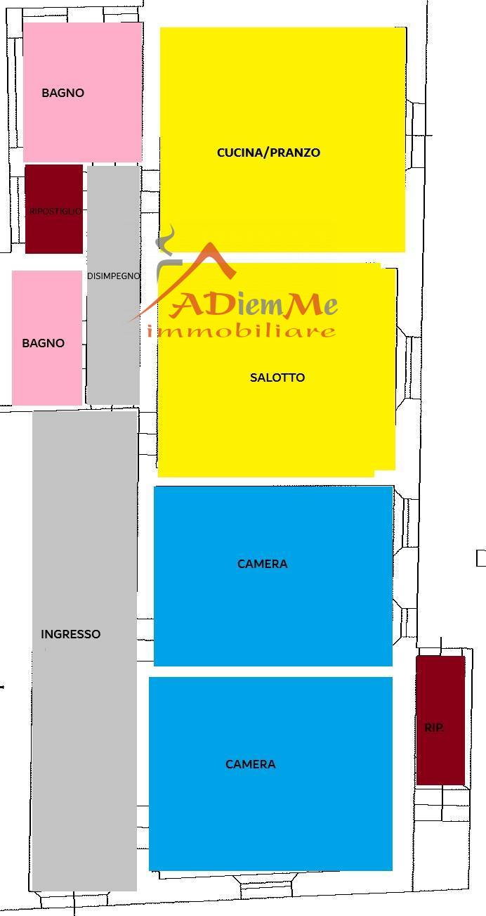 Appartamento con ingresso indipendente in vendita a Pisa, Riglione