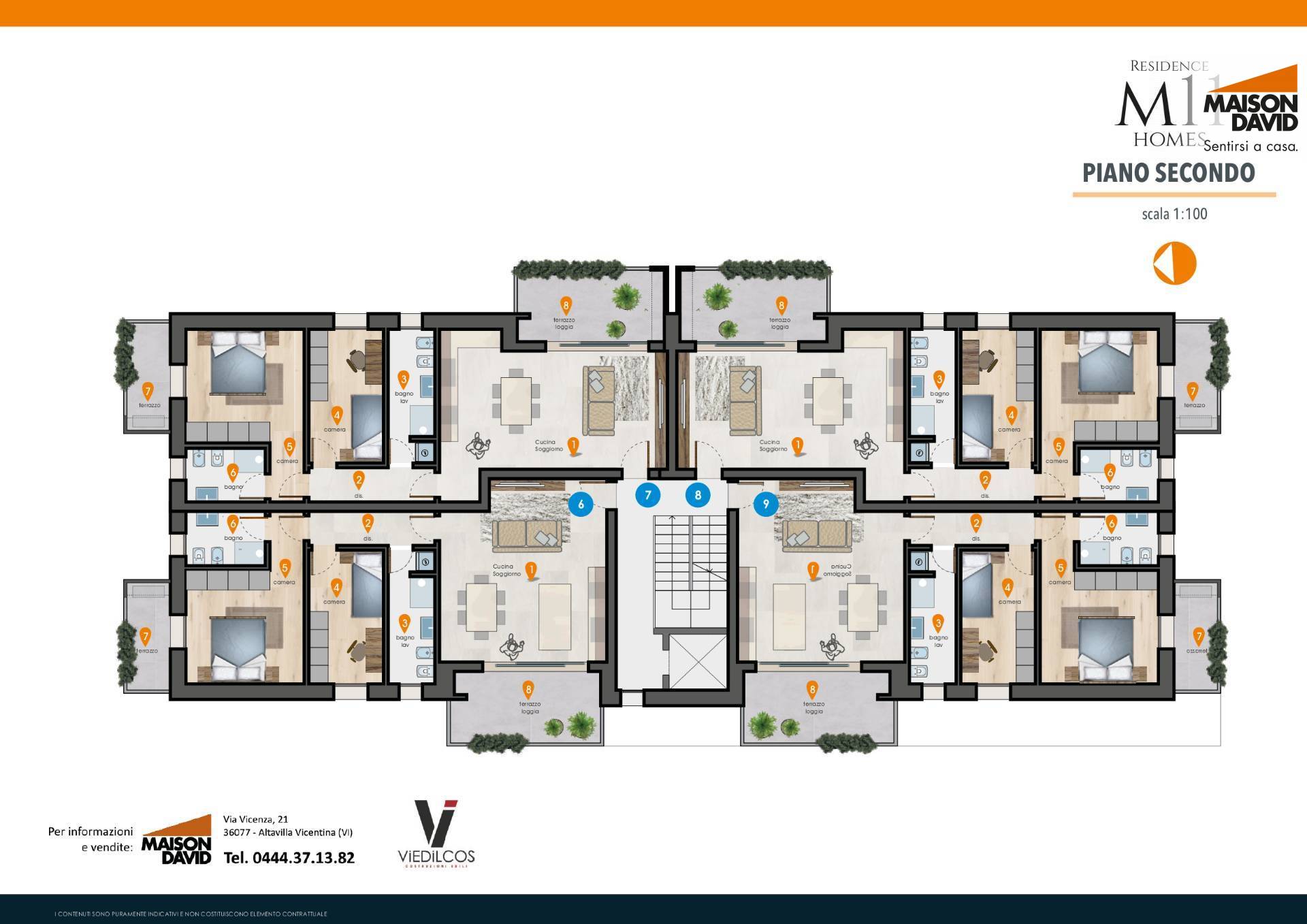 Bicamere in vendita a Torri di Quartesolo, Marola