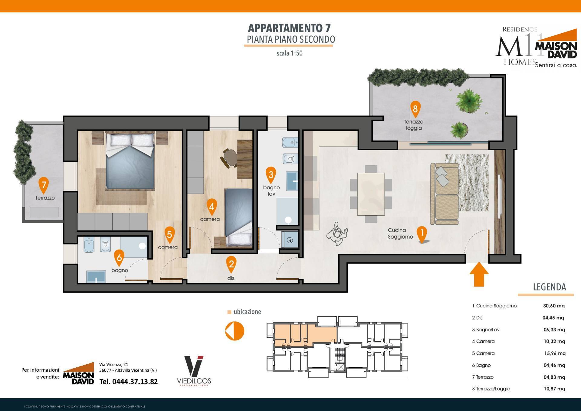 Bicamere in vendita a Torri di Quartesolo, Marola