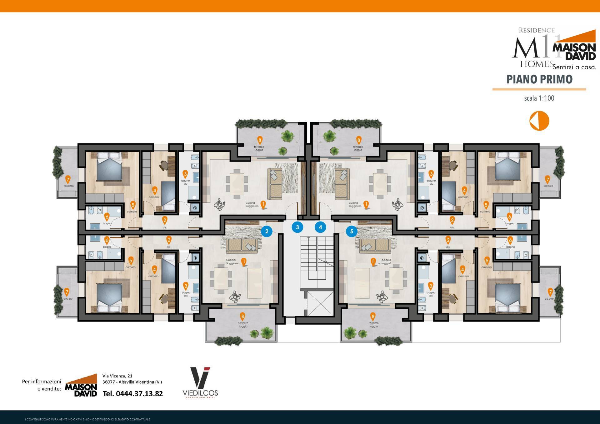 Bicamere in vendita a Torri di Quartesolo, Marola