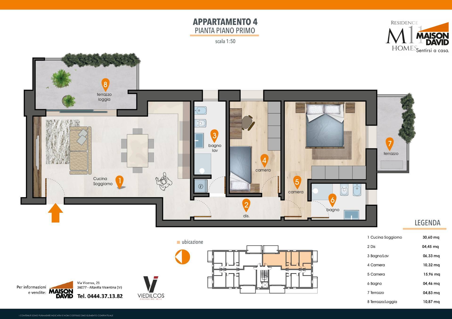 Bicamere in vendita a Torri di Quartesolo, Marola