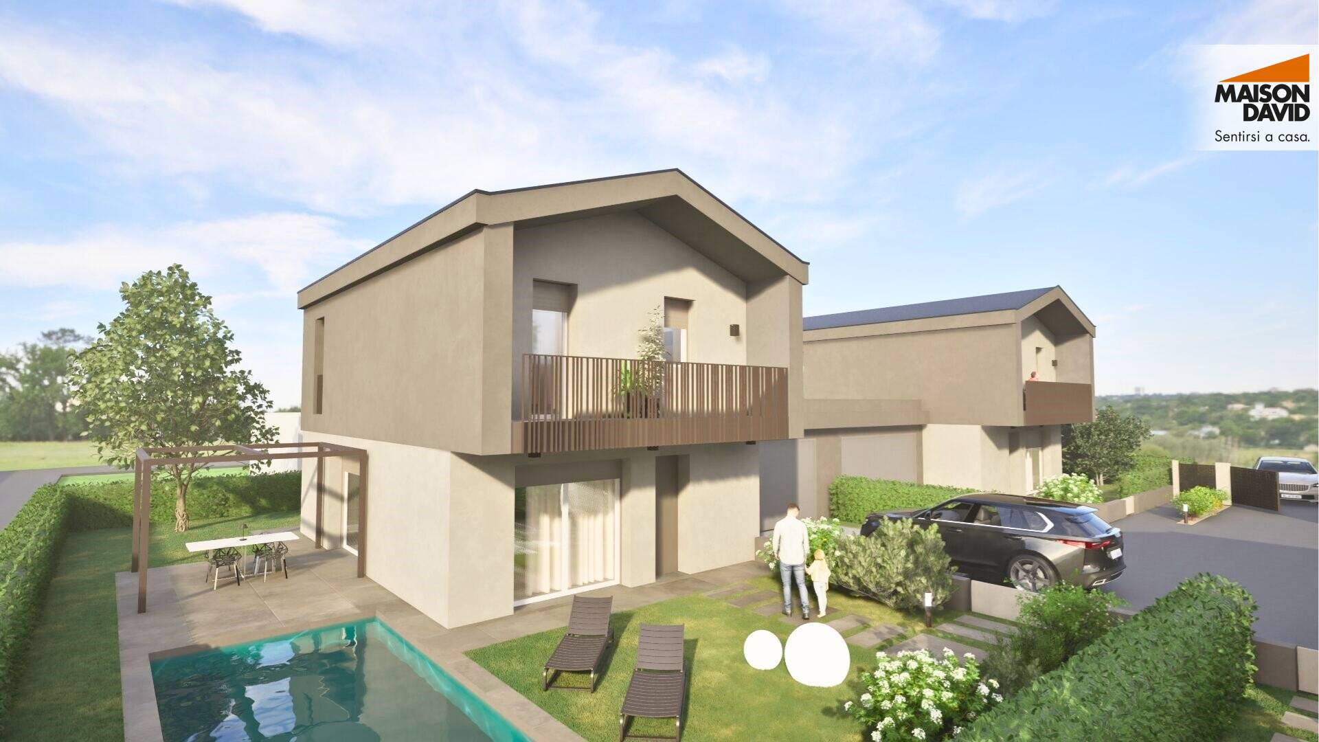 Porzione di Bifamiliare in vendita a Vicenza, S.Pio X-Stanga-C Balbi