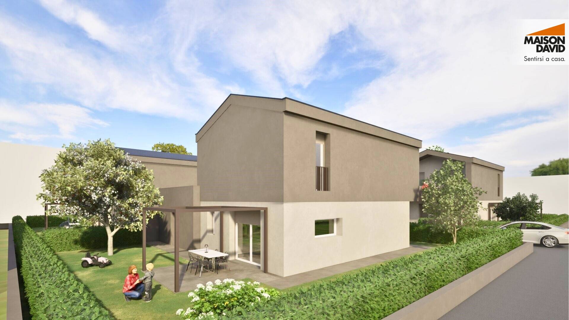 Porzione di Bifamiliare in vendita a Vicenza, S.Pio X-Stanga-C Balbi