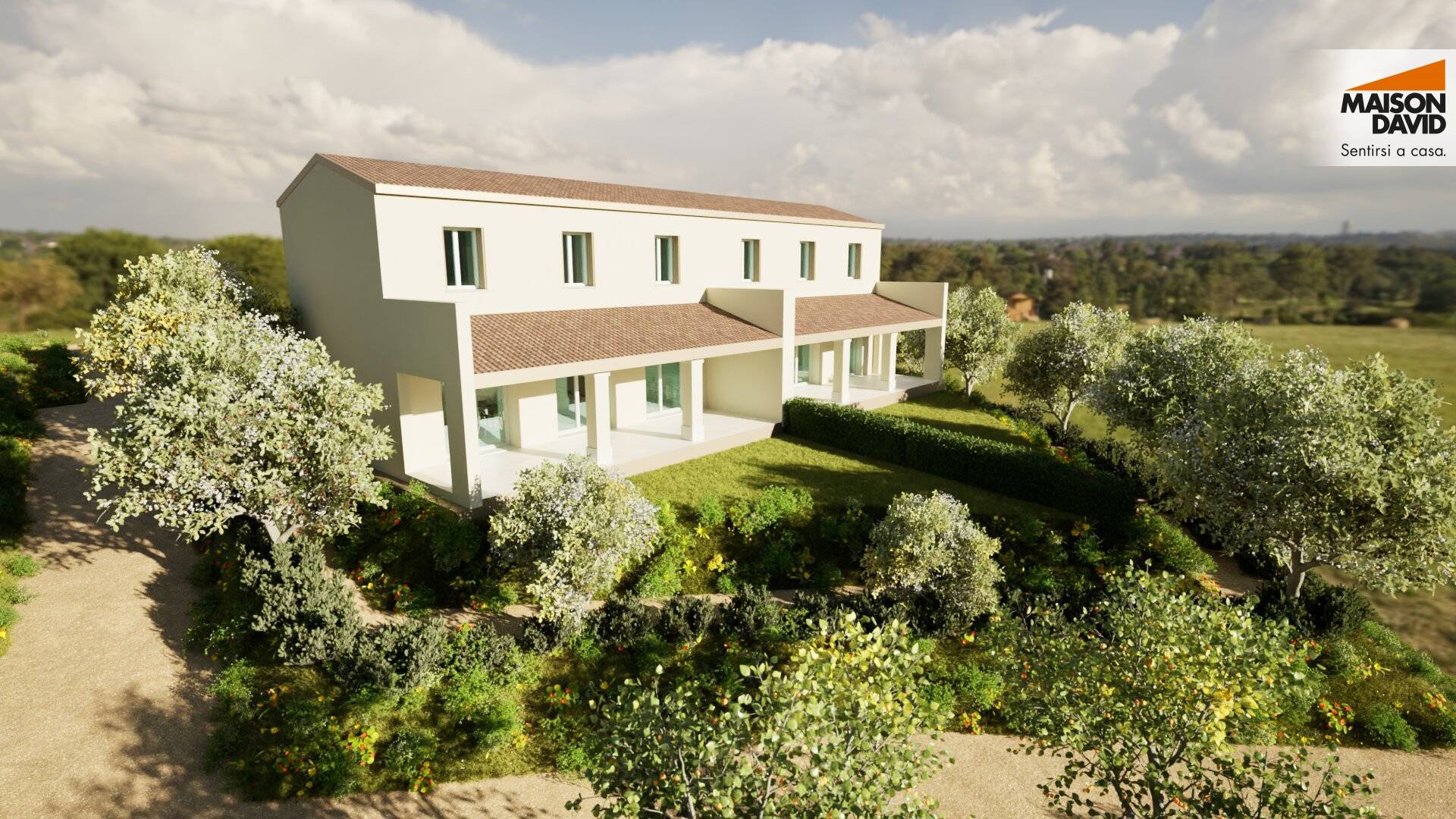 Porzione di Bifamiliare in vendita a Trissino, Lovara