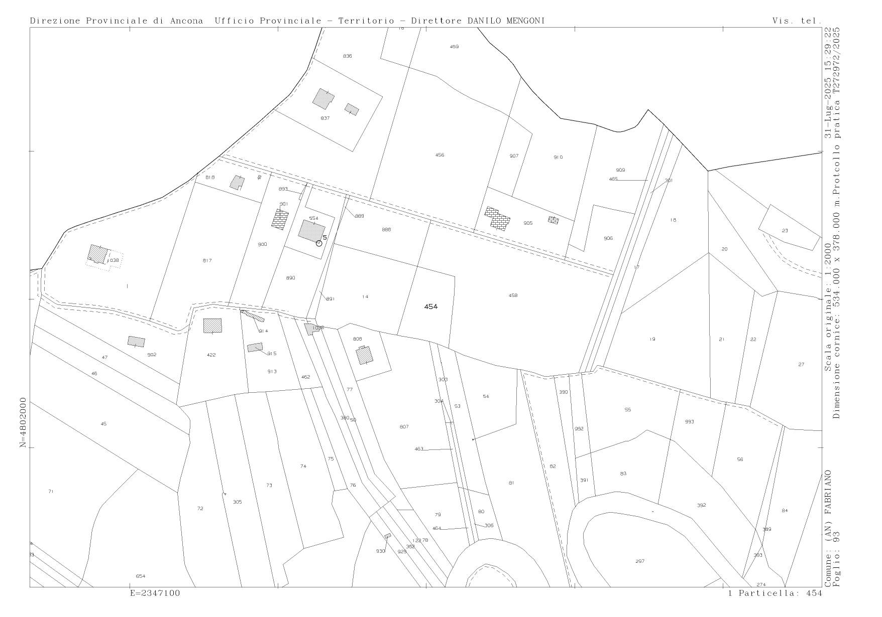 Terreno Agricolo in vendita a Fabriano, FRAZIONI