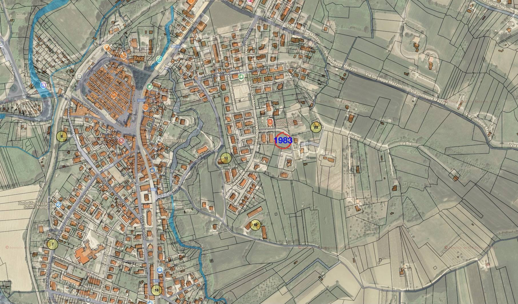 Terreno edificabile in vendita a Cerreto d'Esi