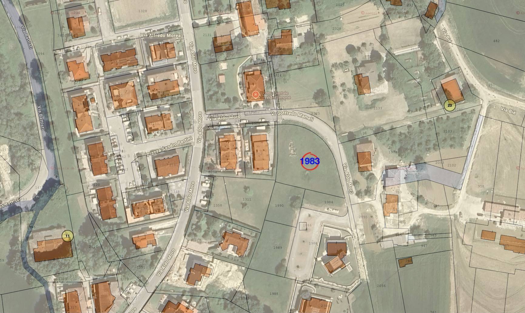 Terreno edificabile in vendita a Cerreto d'Esi