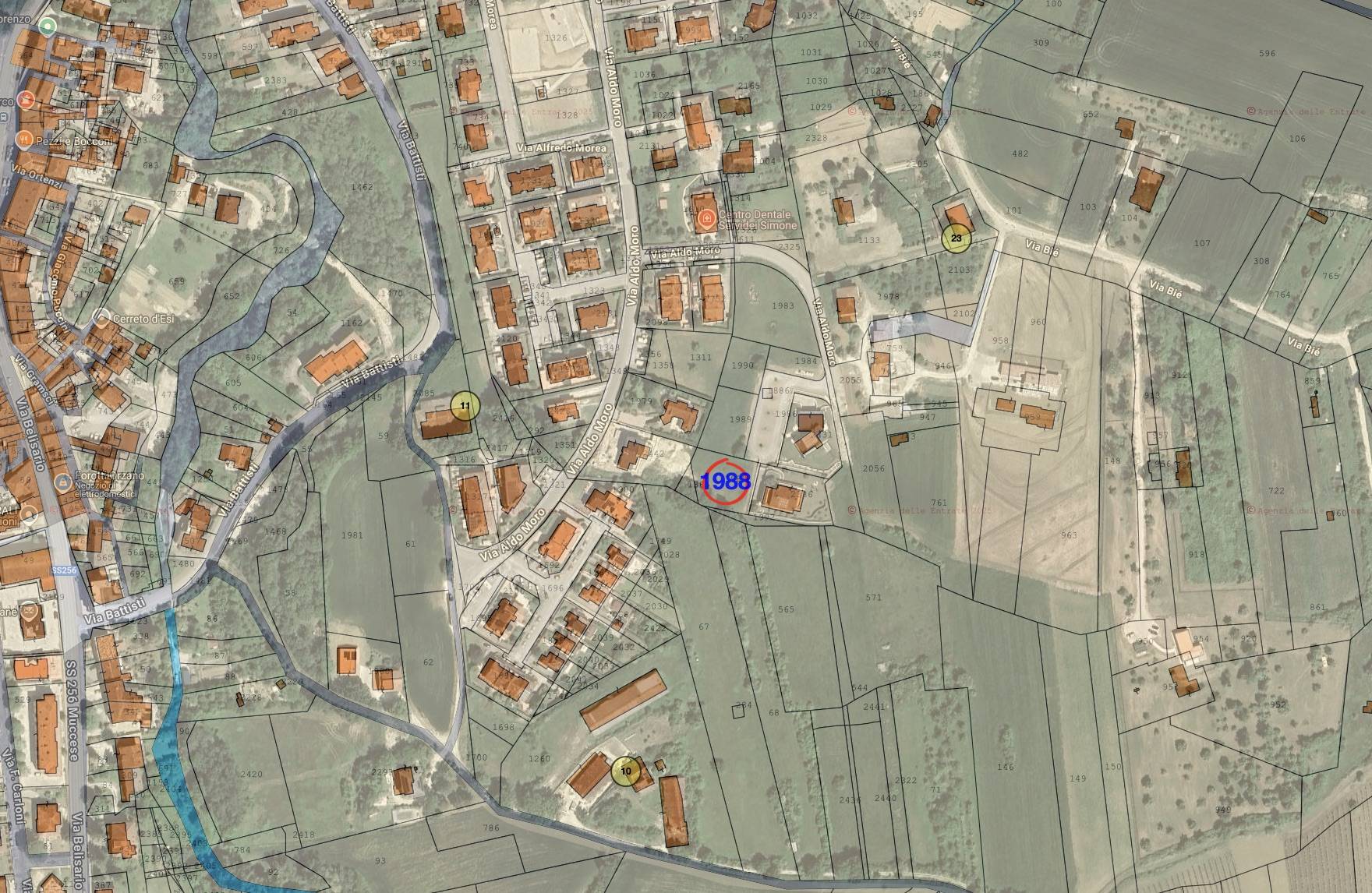 Terreno edificabile in vendita a Cerreto d'Esi