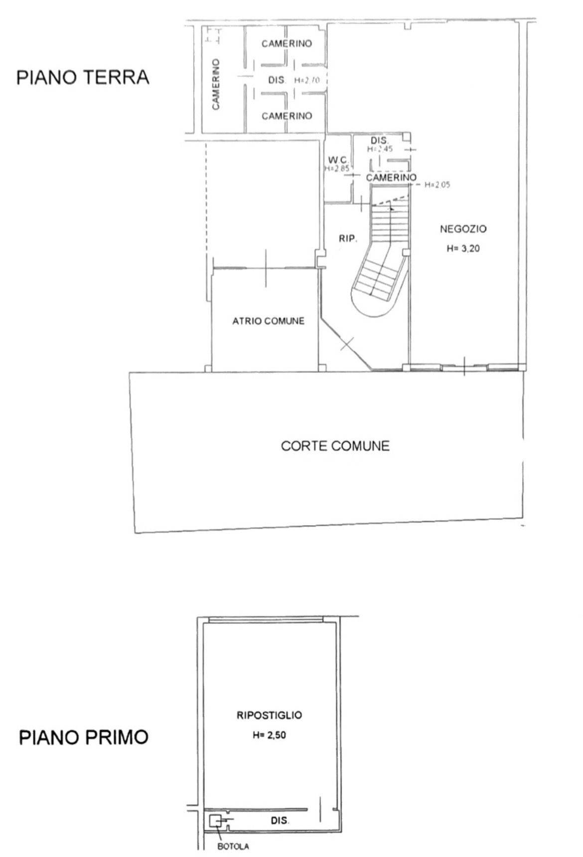 Locale commerciale in vendita a Fabriano, SEMI PERIFERIA