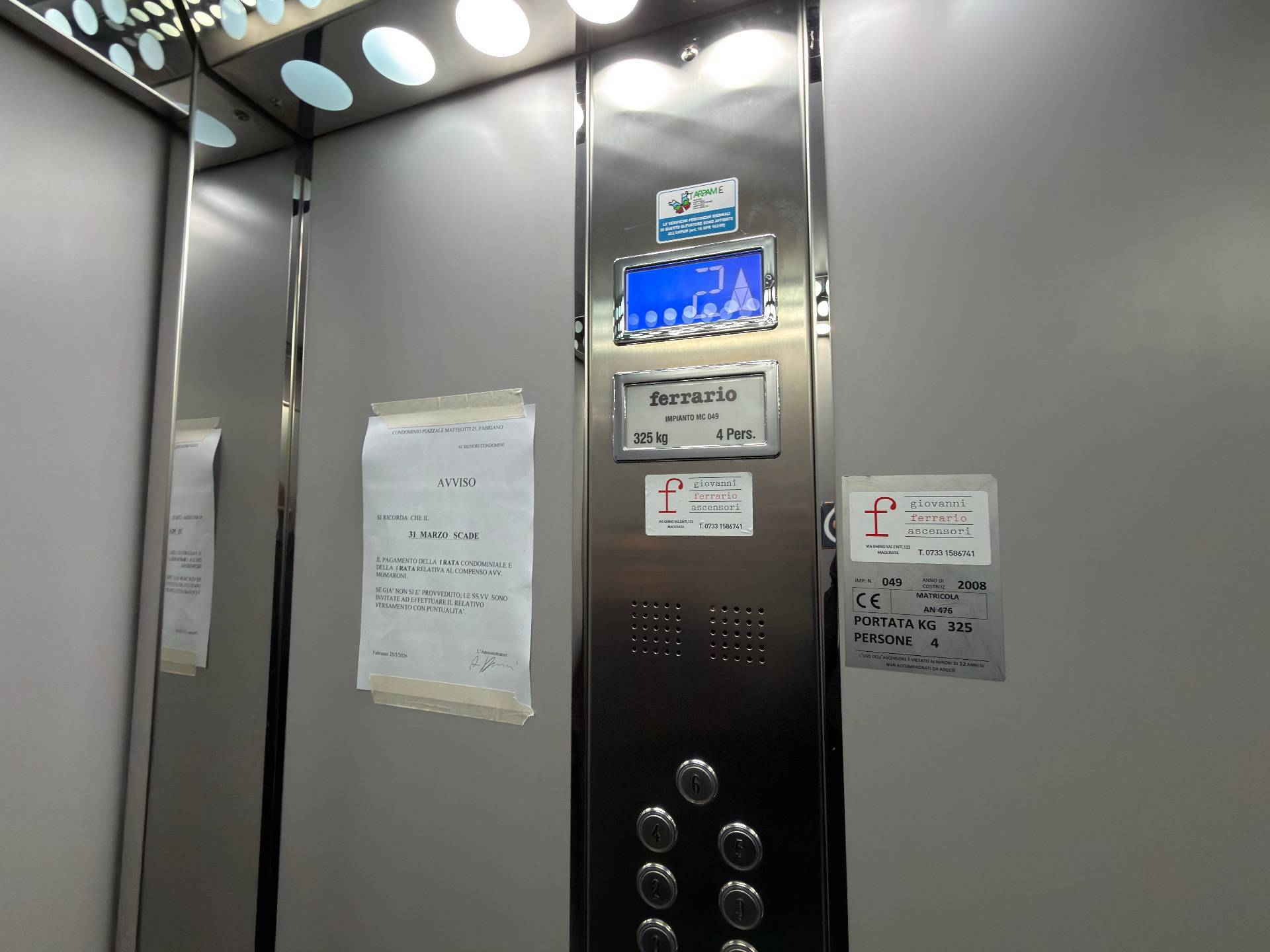 Appartamento in vendita a Fabriano, SEMI PERIFERIA