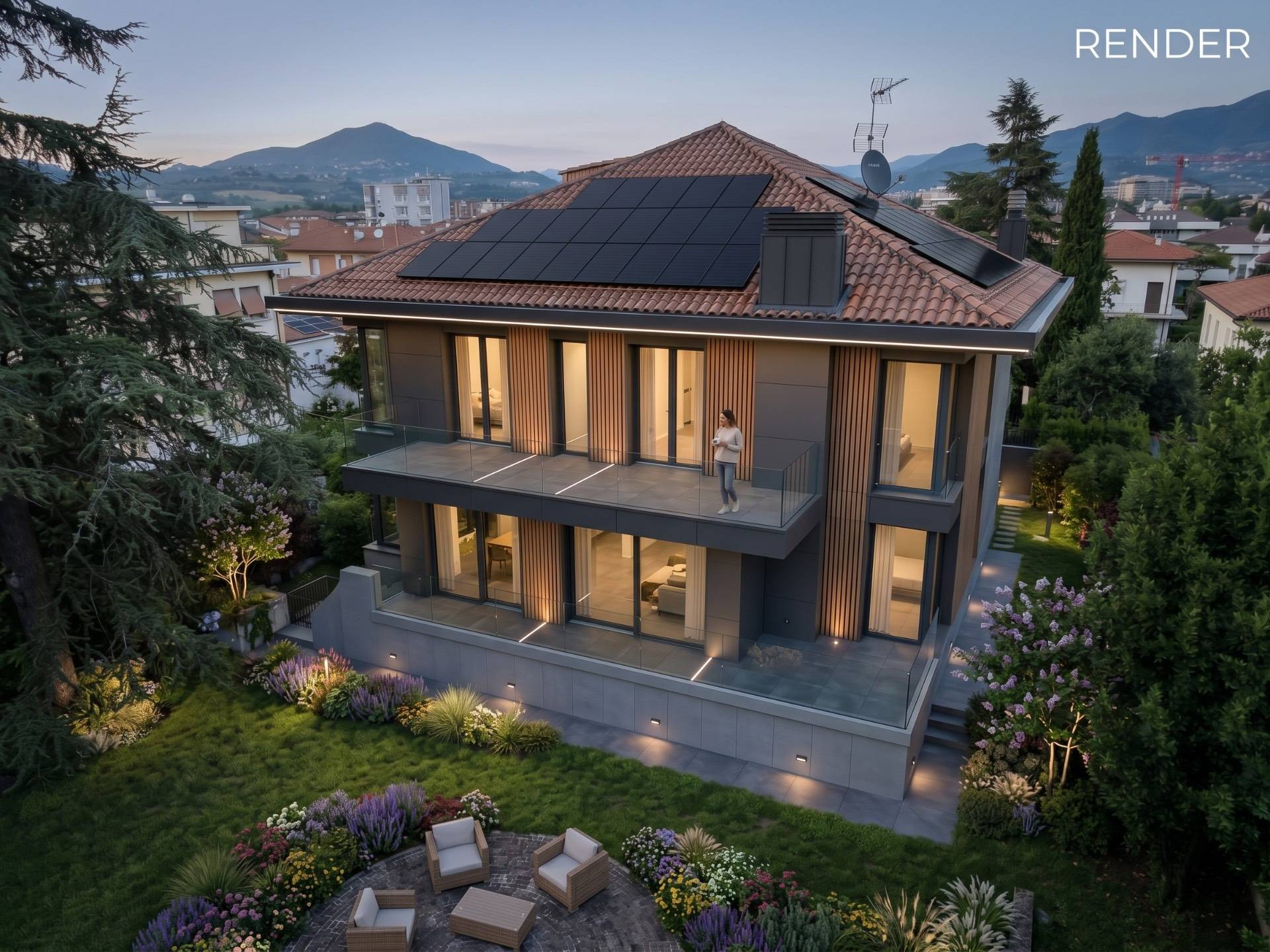 Villa in vendita a Fabriano, SEMI PERIFERIA