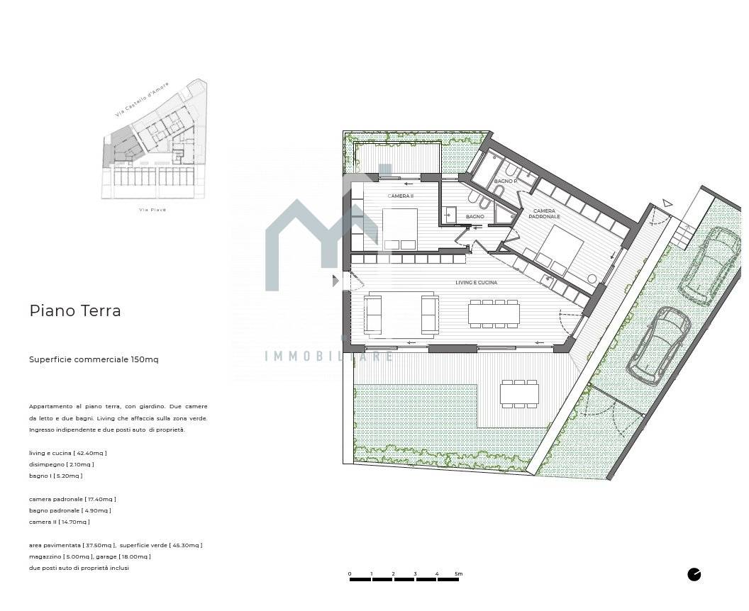 Appartamento 2 camere in vendita a Treviso, Fuori Mura