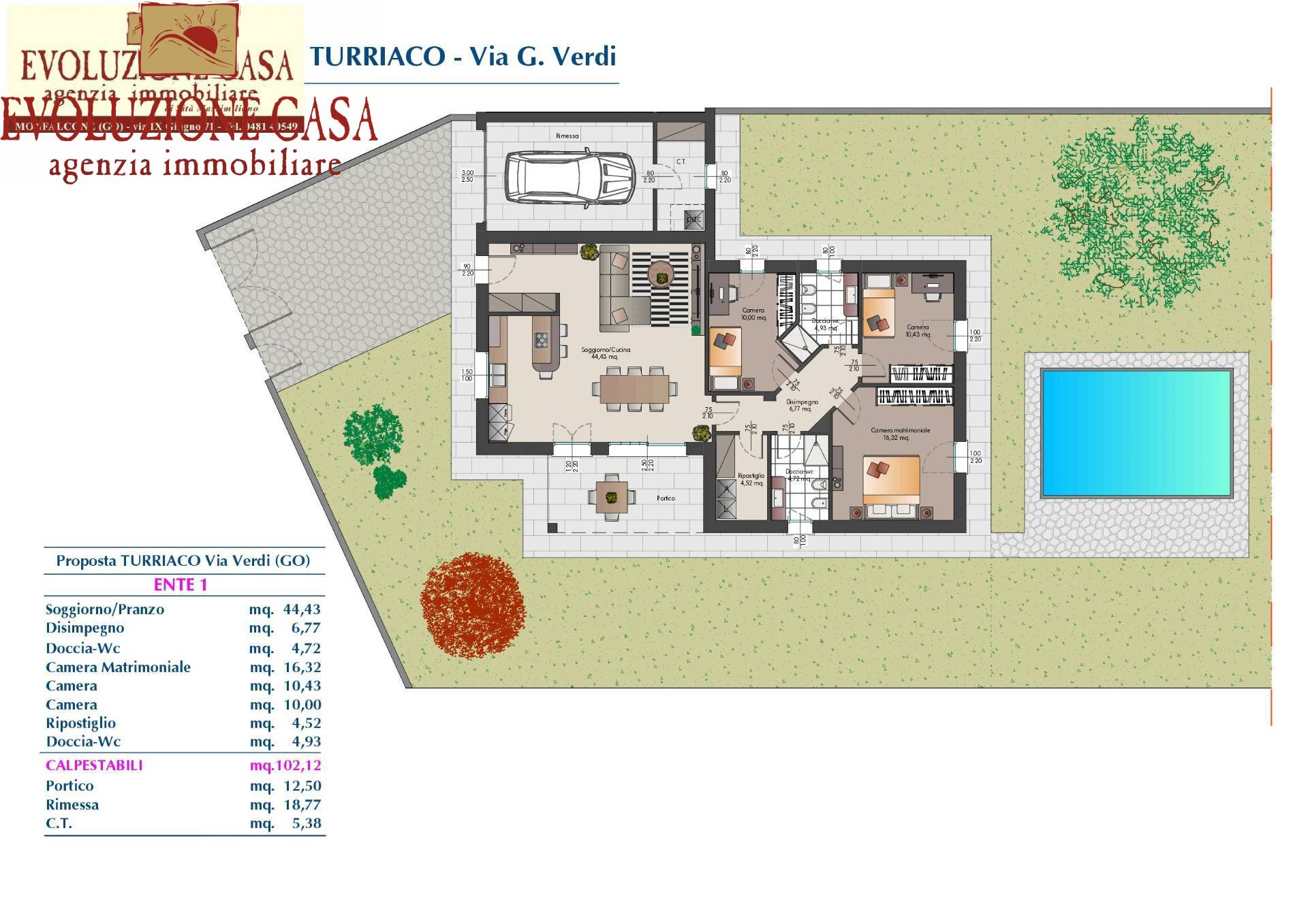 Villa singola in vendita a Turriaco