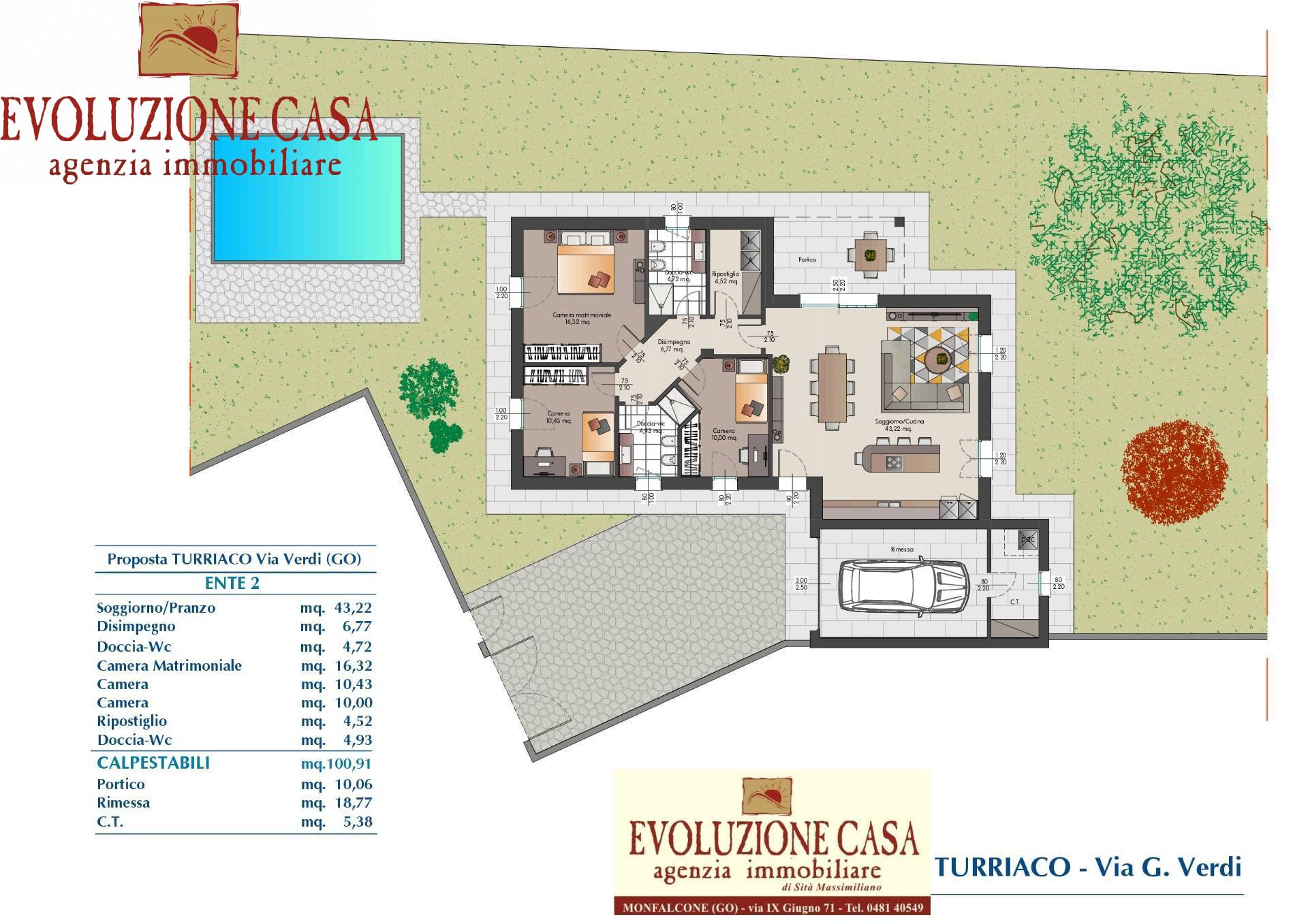 Villa singola in vendita a Turriaco