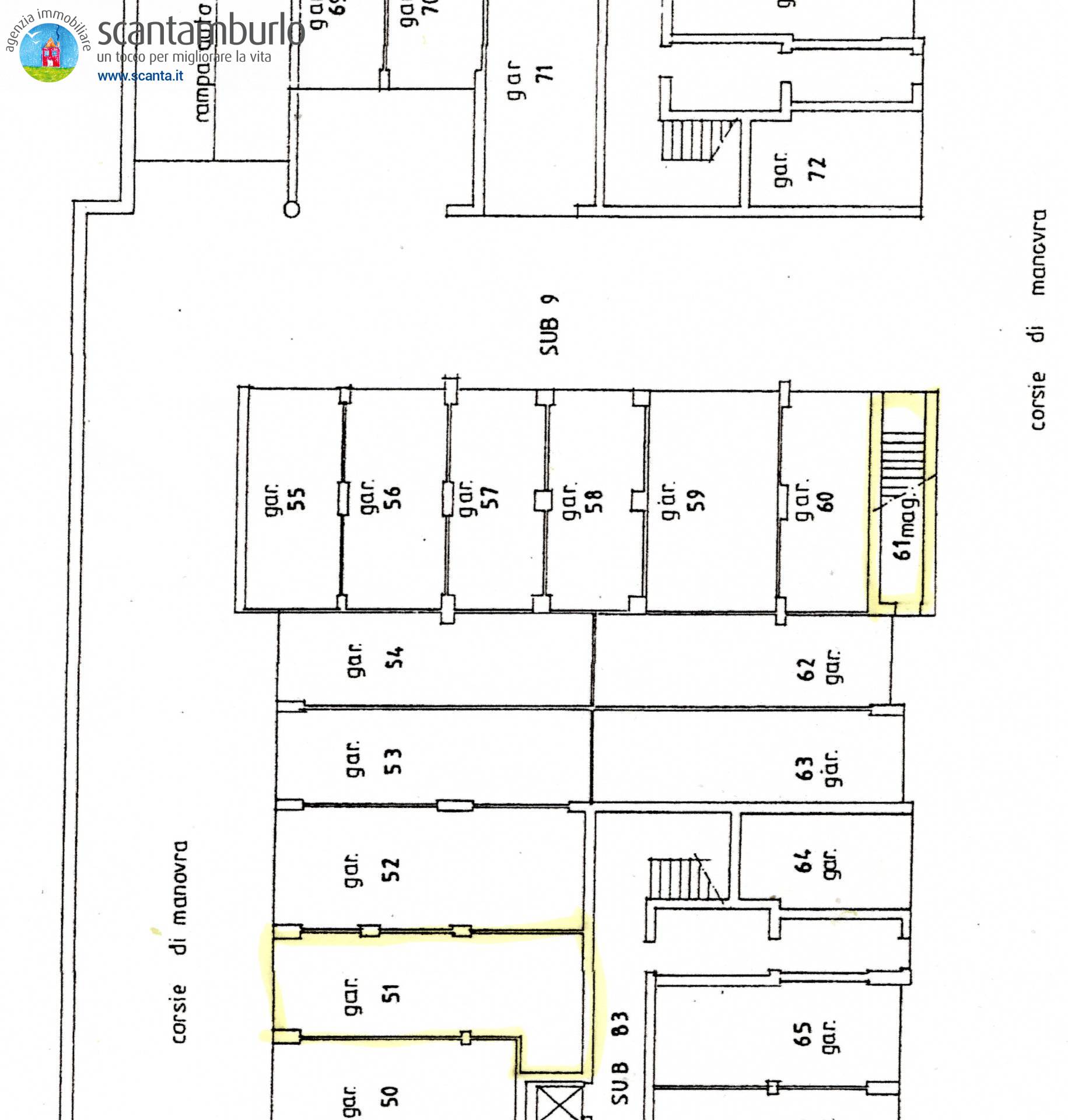 Box o garage in vendita a Treviso, S. Bona