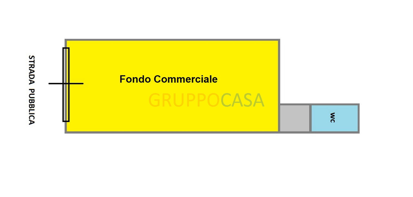 Locale commerciale in affitto a Altopascio, Spianate