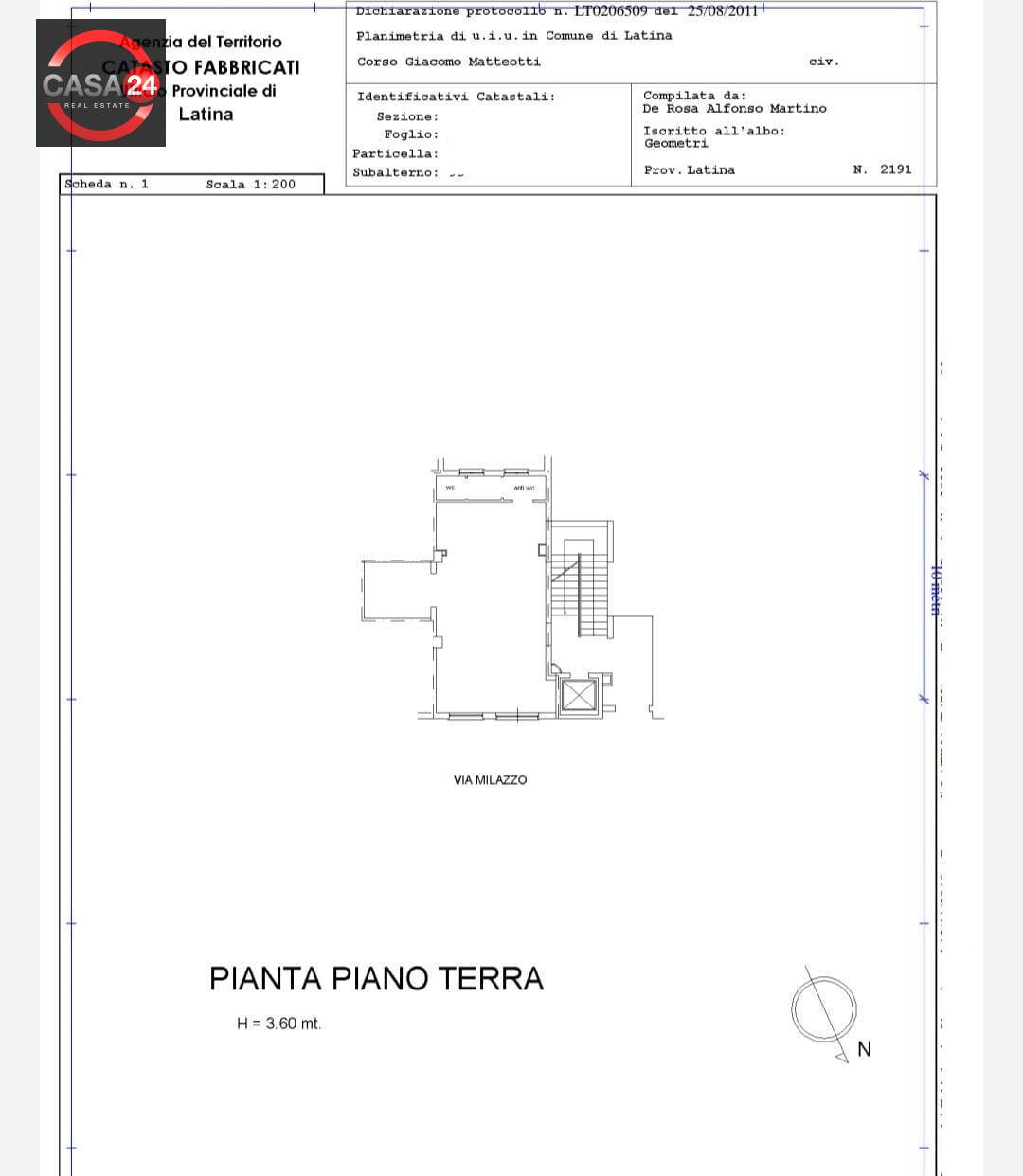 Locale commerciale in affitto a Latina, R0 Zona Centrale