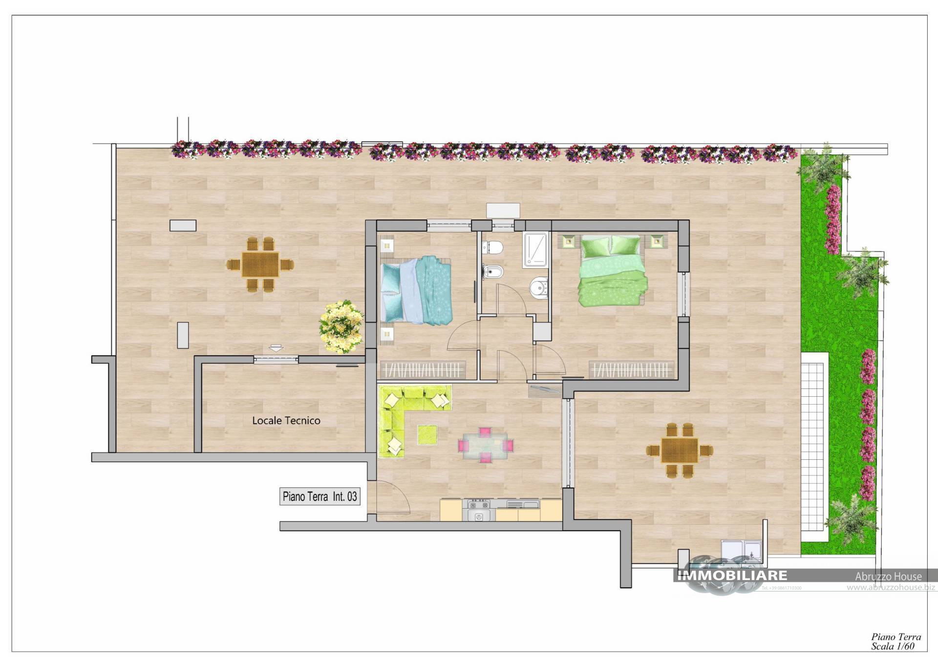 Appartamento in vendita a Tortoreto, Tortoreto Lido