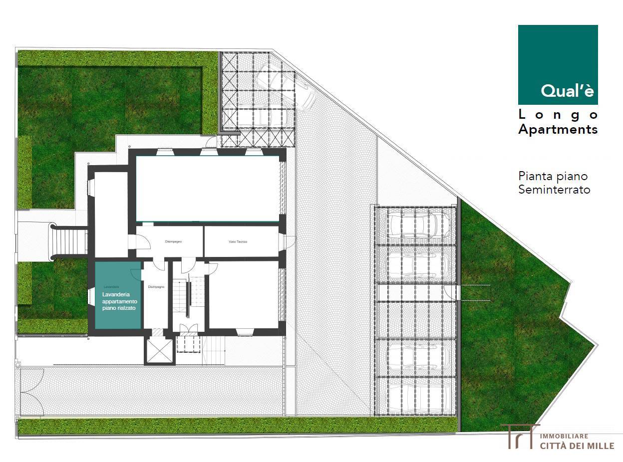 Quadrilocale in vendita a Bergamo, Borgo S. Caterina