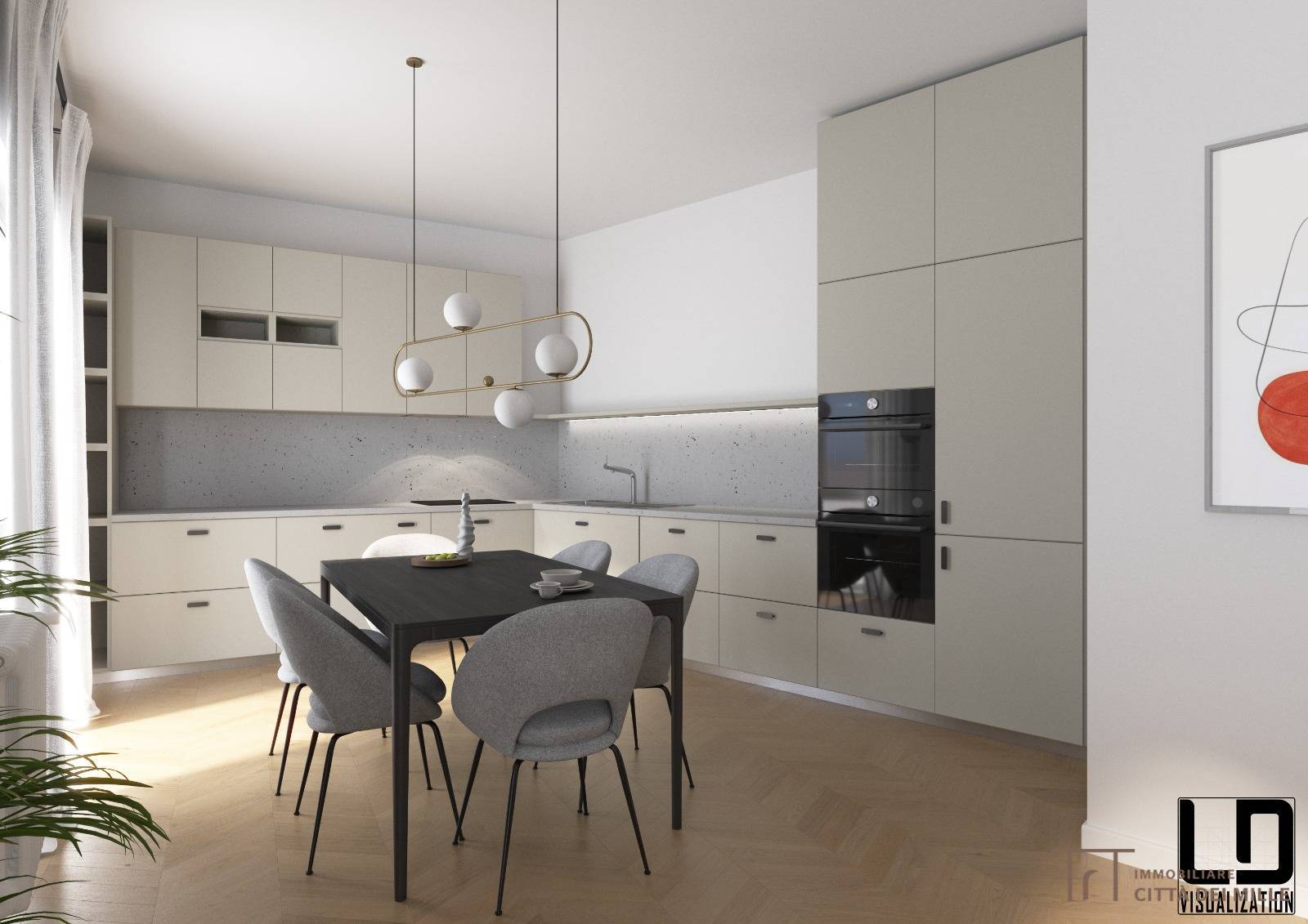 Trilocale in vendita a Bergamo, Centralissimo