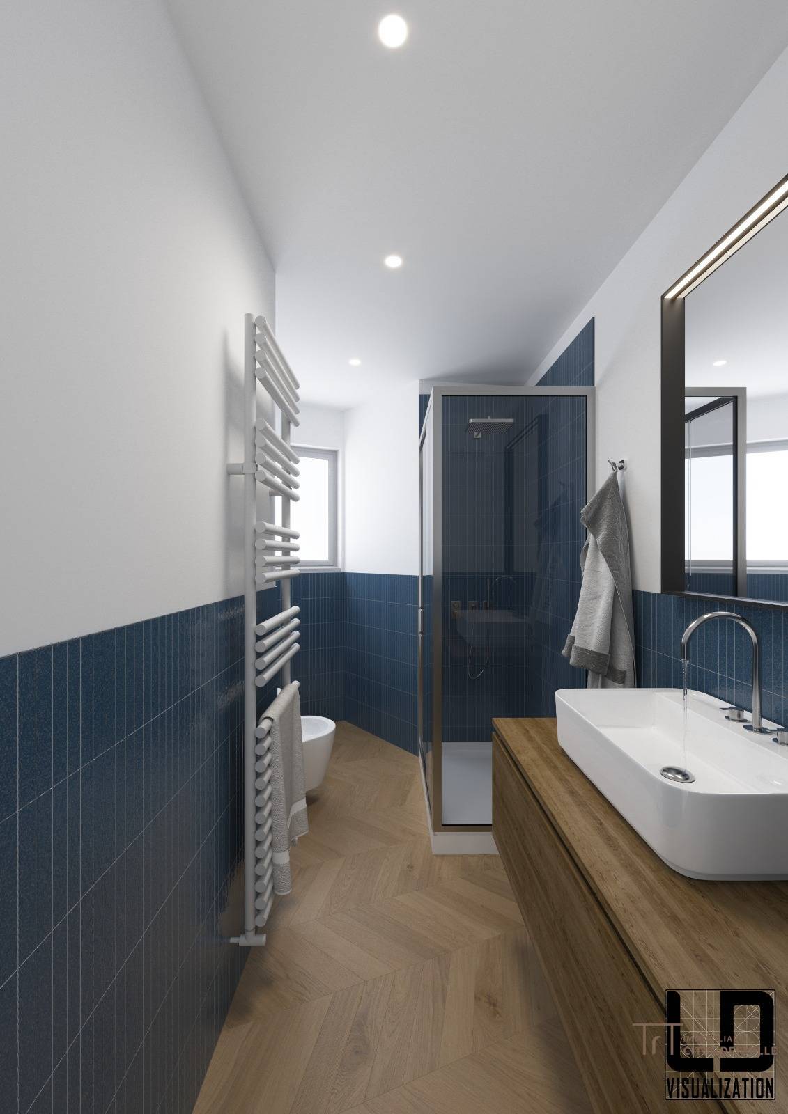 Trilocale in vendita a Bergamo, Centralissimo