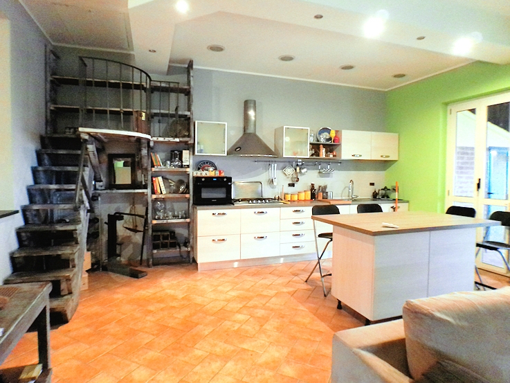 Trilocale con giardino a Verrua Savoia