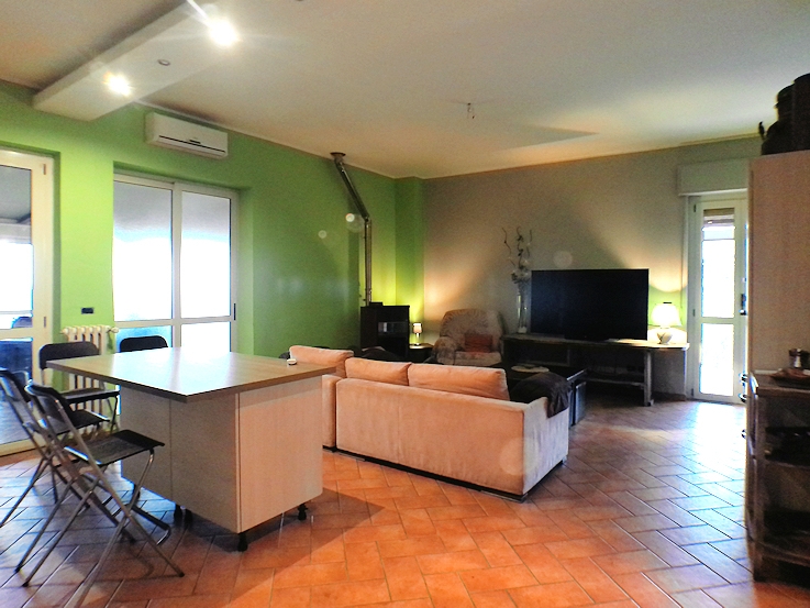 Trilocale con giardino a Verrua Savoia