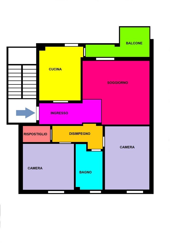Appartamento con box in via a. de gasperi 8/10, Agrate Brianza