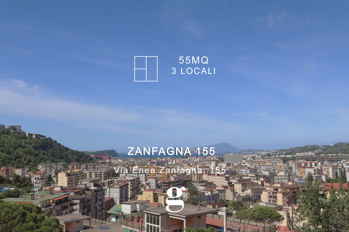 Trilocale ristrutturato a Napoli
