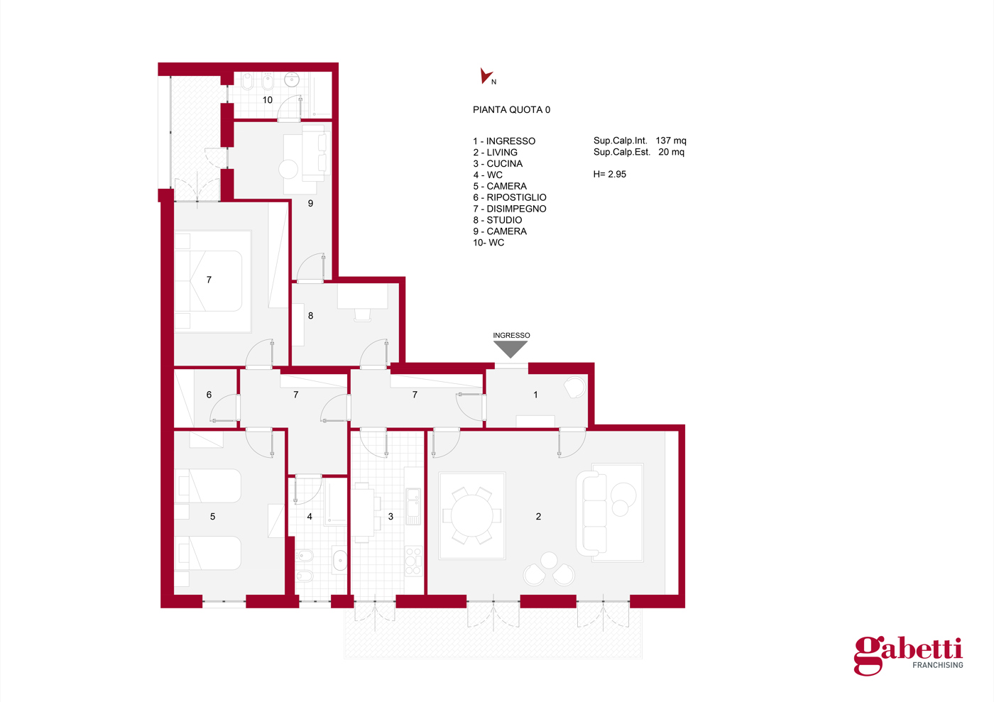 Appartamento vista mare a Napoli