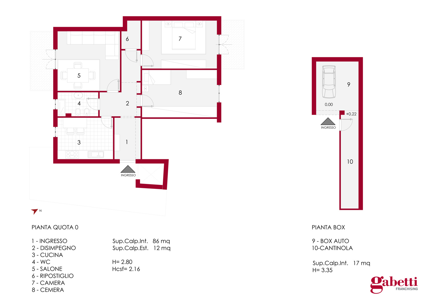Trilocale in vendita a Napoli