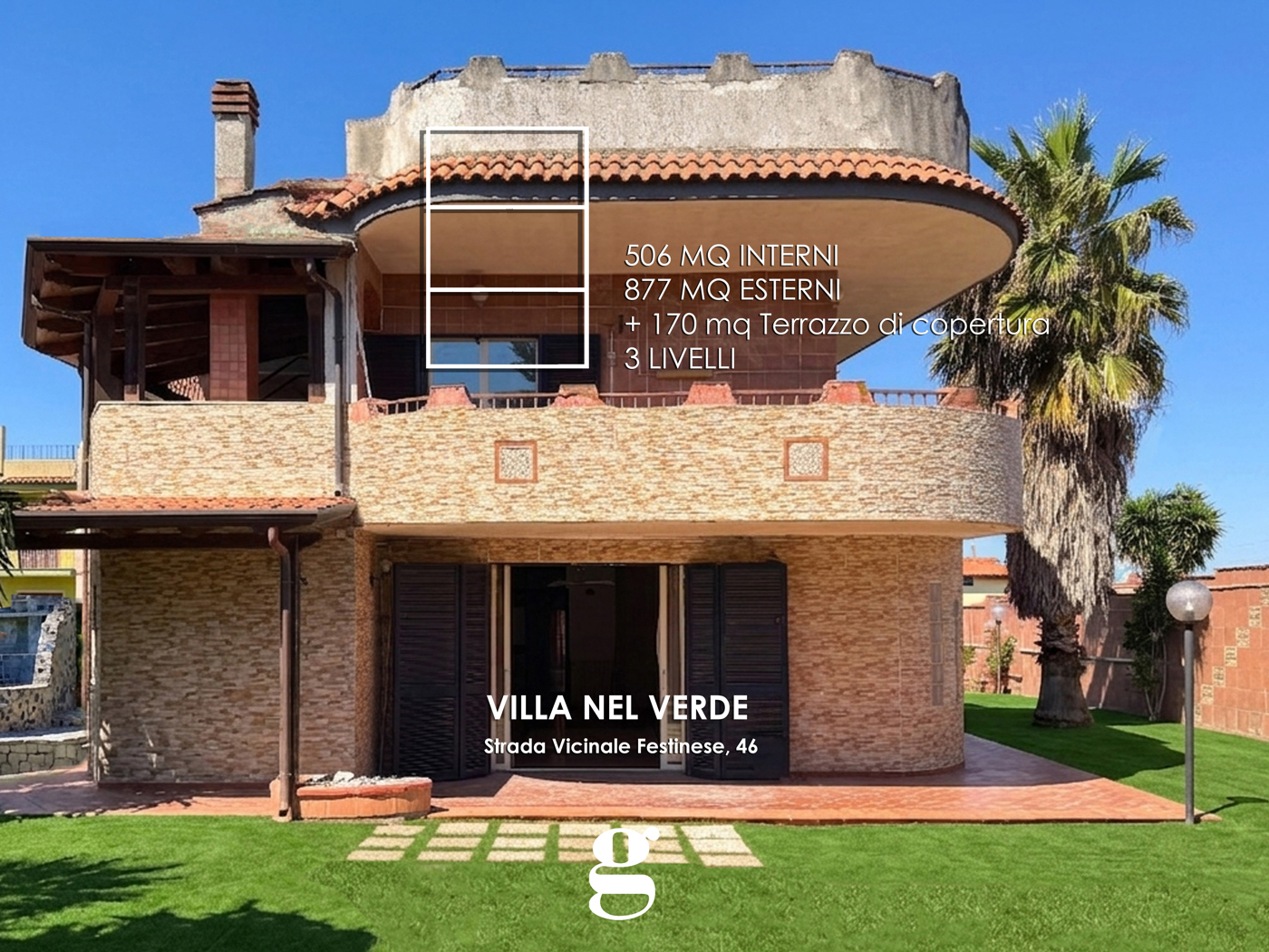Villa con giardino a Giugliano in Campania