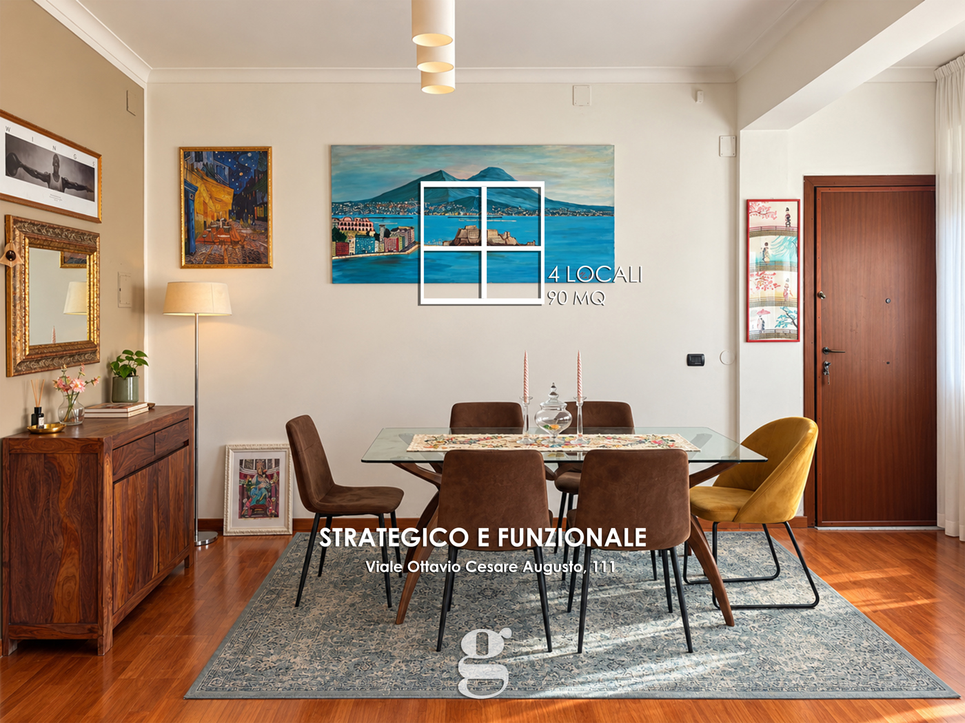 Quadrilocale in affitto a Napoli