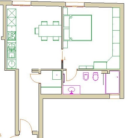 Bilocale ristrutturato a Firenze
