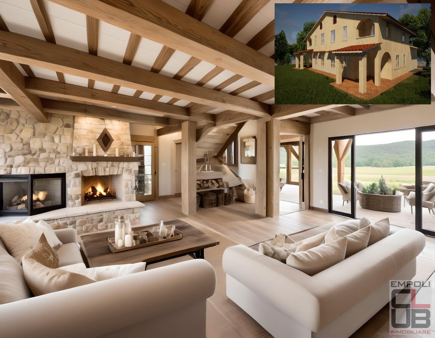 Villa Bifamiliare con giardino a Cerreto Guidi