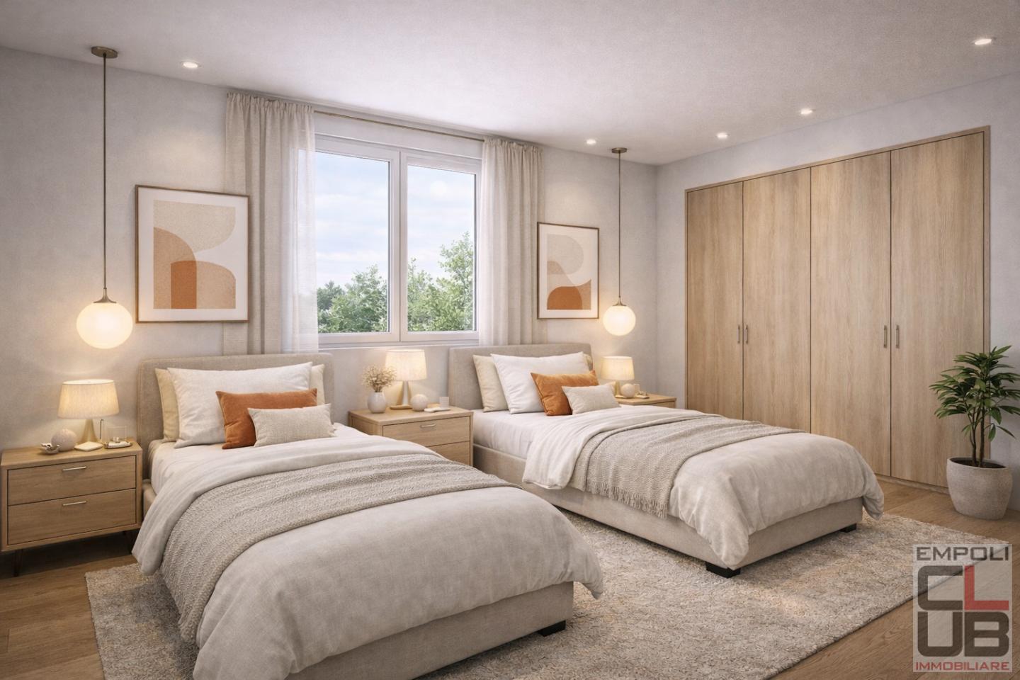 Trilocale con giardino a San Miniato