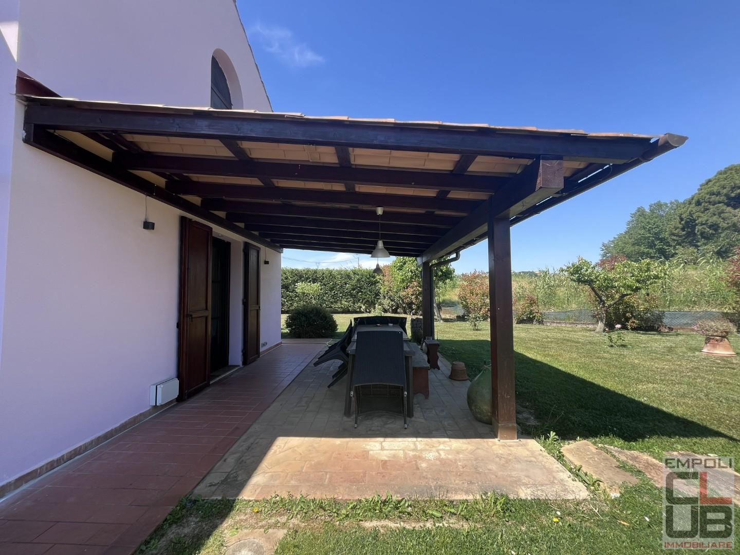 Rustico con giardino, Castelfiorentino dogana
