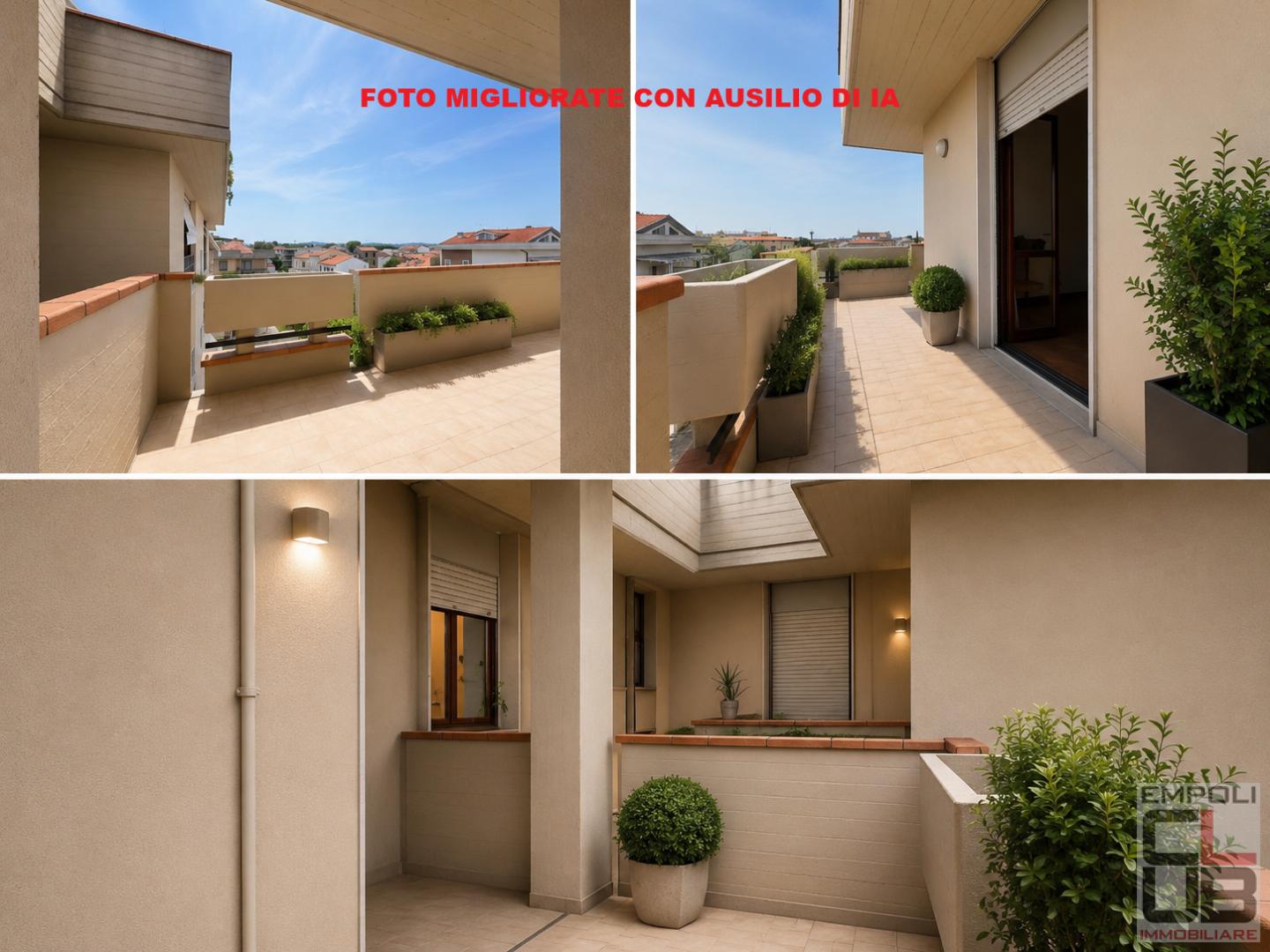 Quadrilocale con terrazzi a Empoli