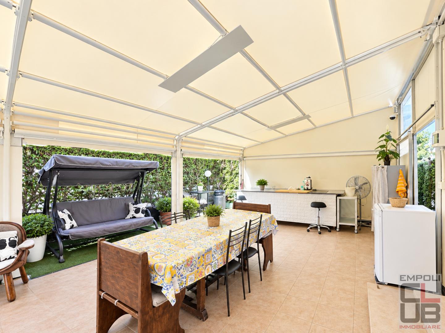 Trilocale con giardino a Empoli