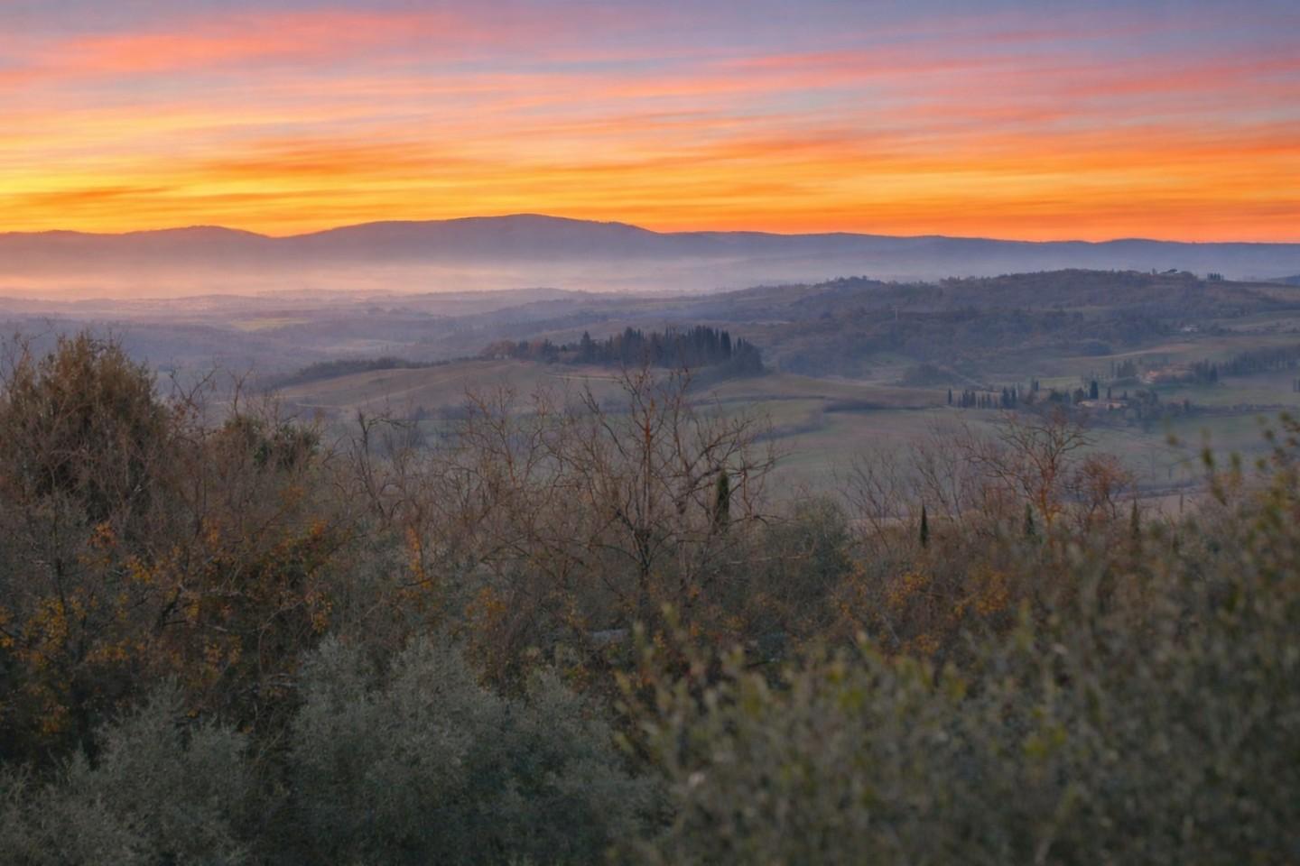 Rustico con giardino, Monteriggioni la ripa